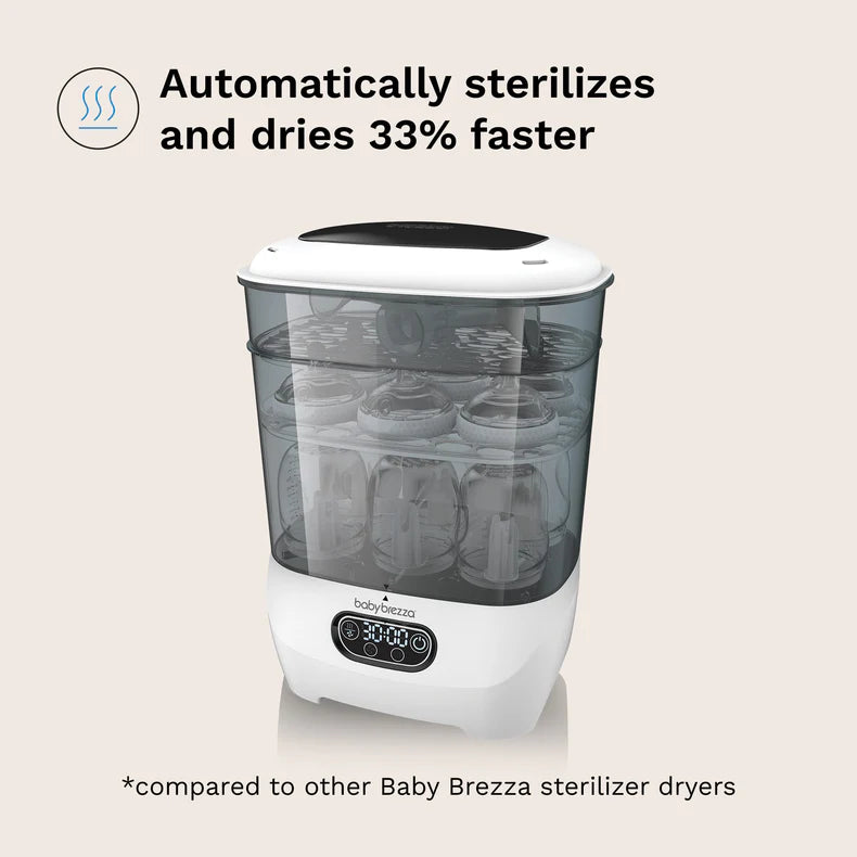 Baby Bottle Sterilizer and Dryer Advanced - Electric steam sterilizer with HEPA Filter