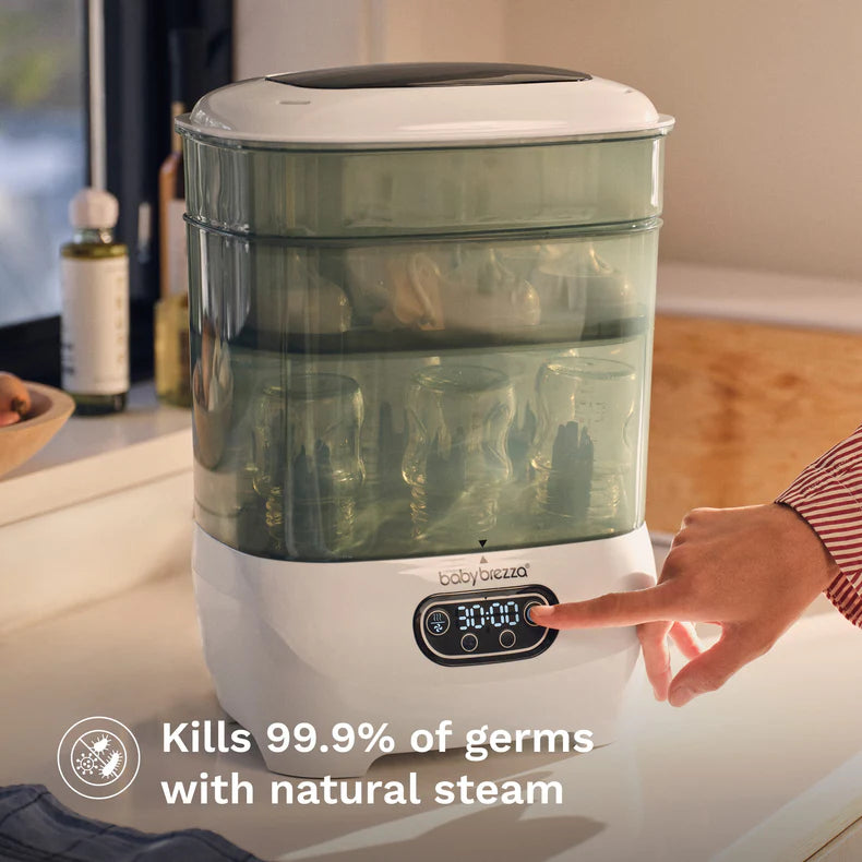 Baby Bottle Sterilizer and Dryer Advanced - Electric steam sterilizer with HEPA Filter